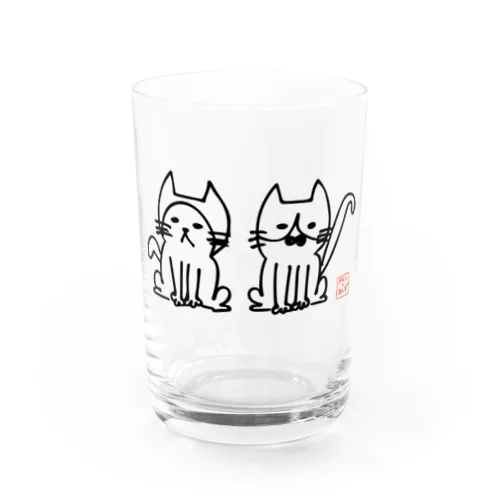 きなことあんず Water Glass