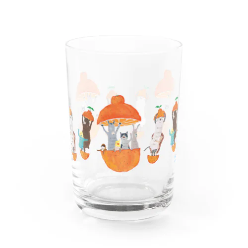 トコロコムギのフルーツアニマル・デコポングラス Water Glass