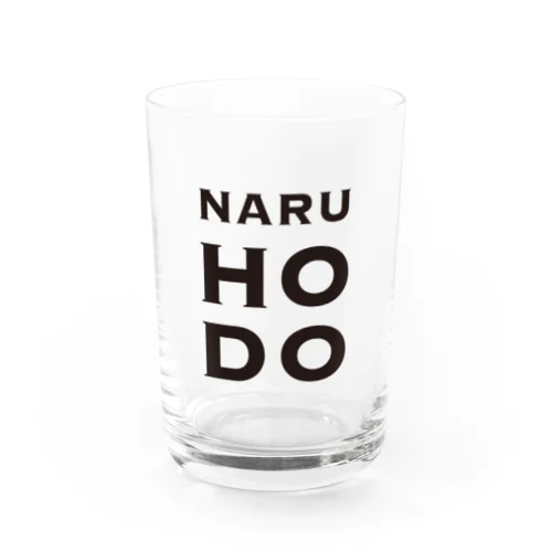 NARUHODO(なるほど) Water Glass