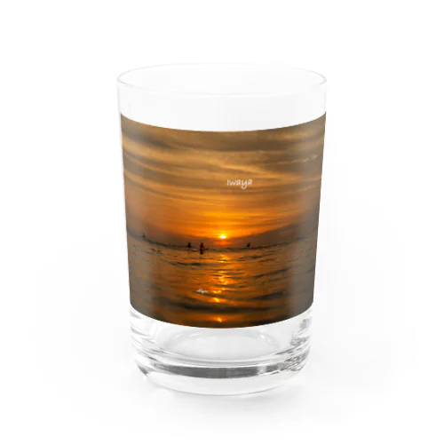 IWAYA ONE DAY SUNSET 海 波 夕陽 Water Glass