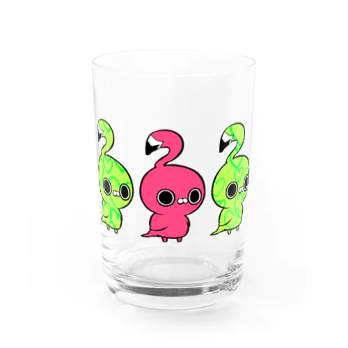 クレイジー闇うさぎ(flamingoTYPE：A) Water Glass