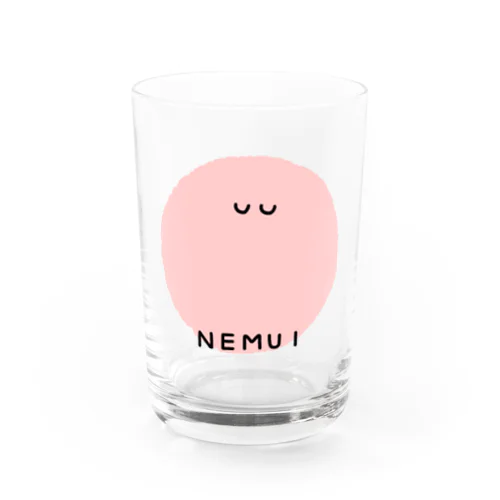 ねむいちゃん Water Glass