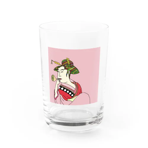 Mrs. Earth 『おピンはん』 Water Glass