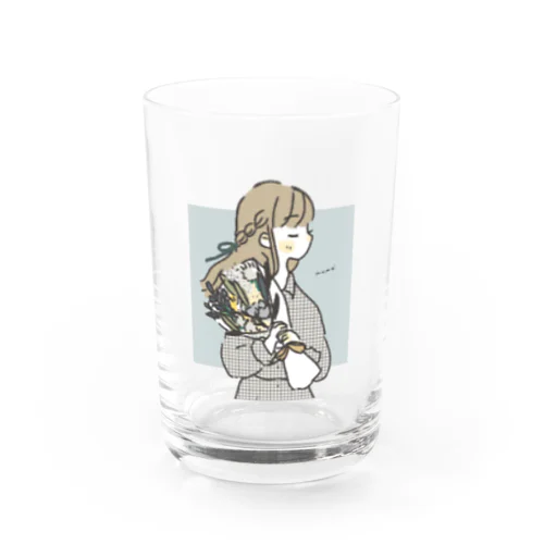 ドライフラワーブーケ Water Glass