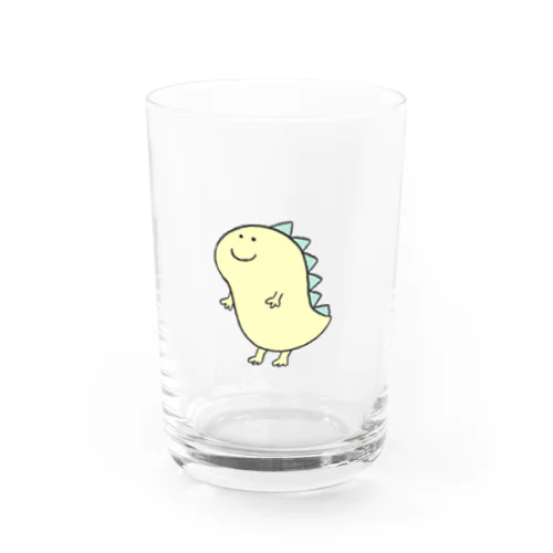 おまんじゅザウルス Water Glass