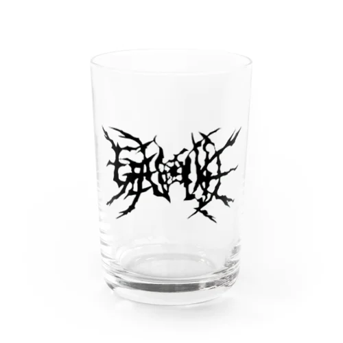 GENOCIDE メタルロゴ　ブラック Water Glass