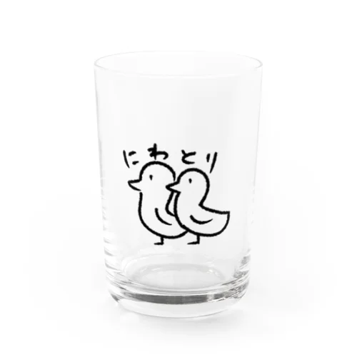 にわとり Water Glass