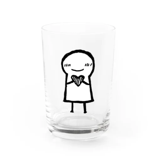 ♡をどうぞ！！ Water Glass