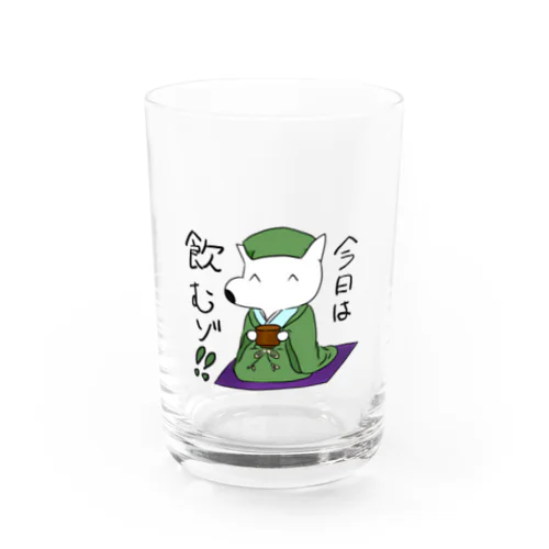 千利いぬ Water Glass