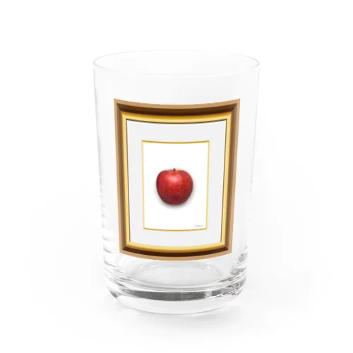 ニュートン「林檎」 グラス