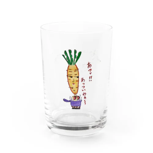 にんじん・ニジ子 Water Glass