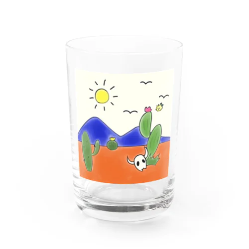 クマバチとメキシカンタイル Water Glass