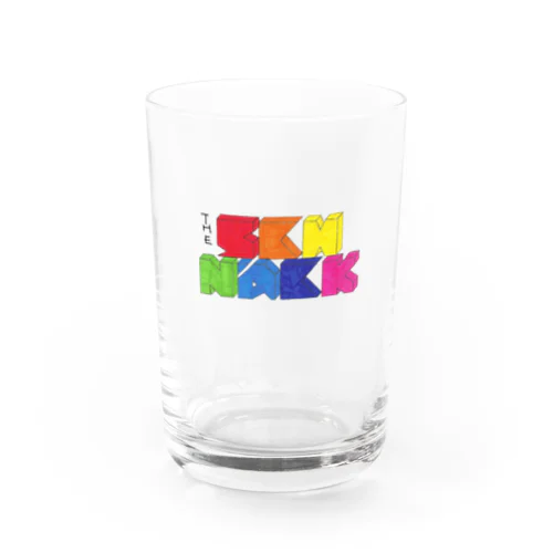 シュニックシュナック ロゴ Water Glass
