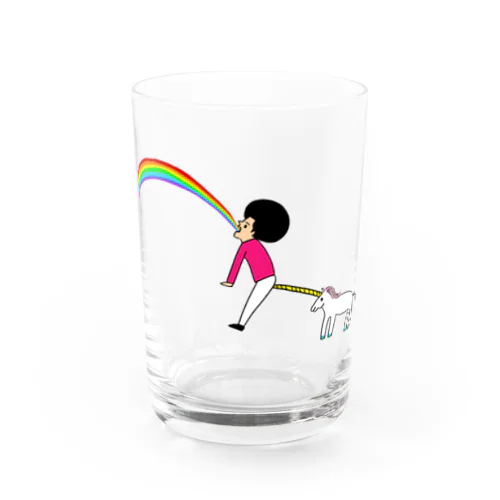 ユニコーン虹の出し方２ グラス