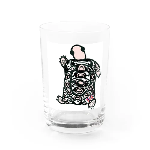 パブコックーヒョウモンちゃん Water Glass