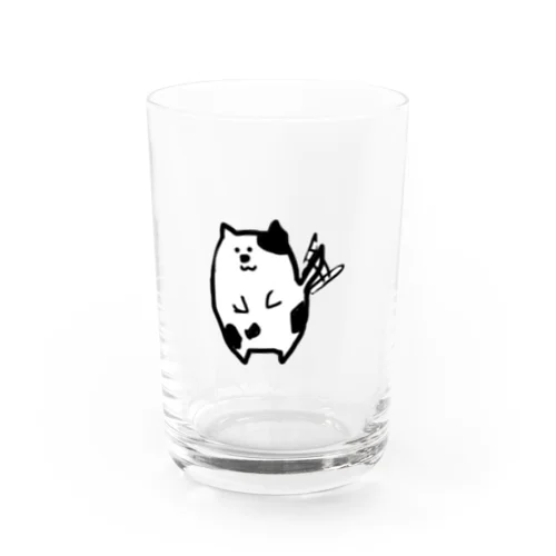 うし犬ちゃんA Water Glass