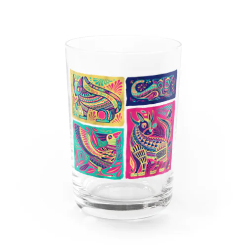 メキシコのアレブリヘス（ピンク） Water Glass