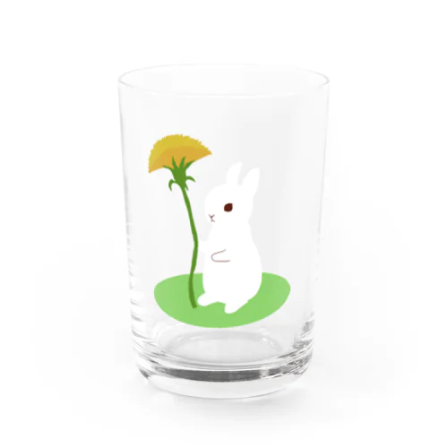 タンポポうさぎ Water Glass