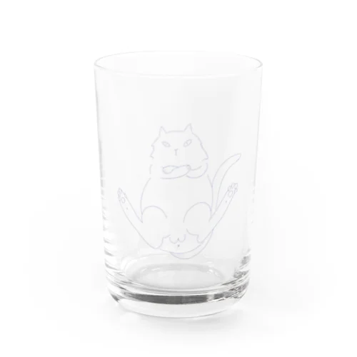 生意気な猫 Water Glass