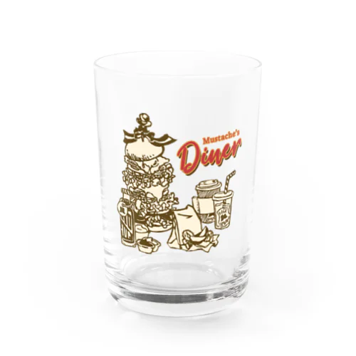 MUSTACHE DINER Water Glass