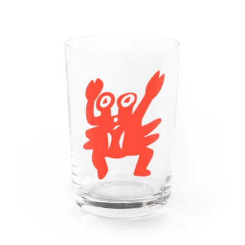 イビツなカニくん Water Glass