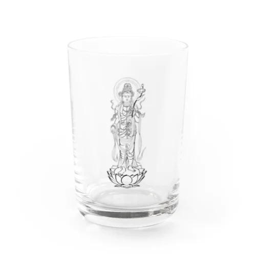 おばあちゃんの仏画 Water Glass