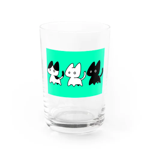 ねちこやん×3 ビビット Water Glass