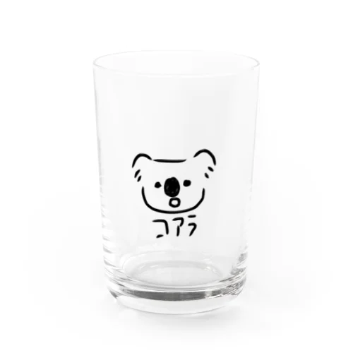 シンプルなコアラ Water Glass