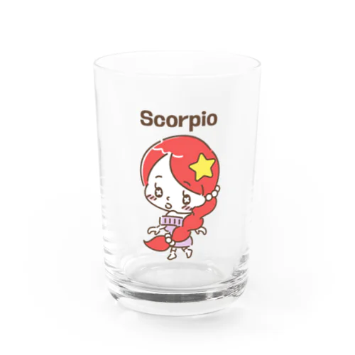 ゆめかわ！１２星座シリーズ　さそり座の女の子のグッズです！ Water Glass