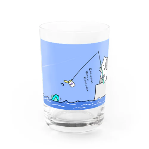 猫ぶんちゃんの釣り Water Glass