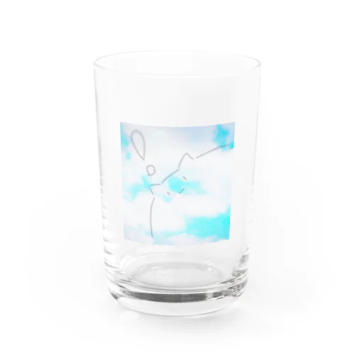 えあねこちゃん Water Glass