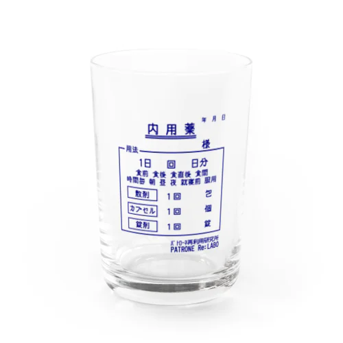 お薬__ Water Glass