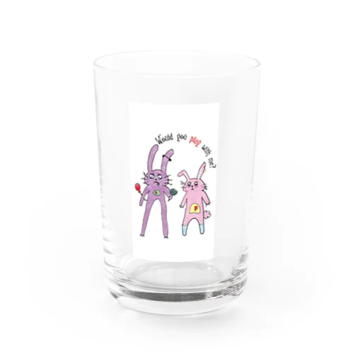 rabbit brothers Water Glass