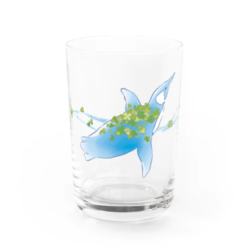 幸せを運ぶペグくん Water Glass