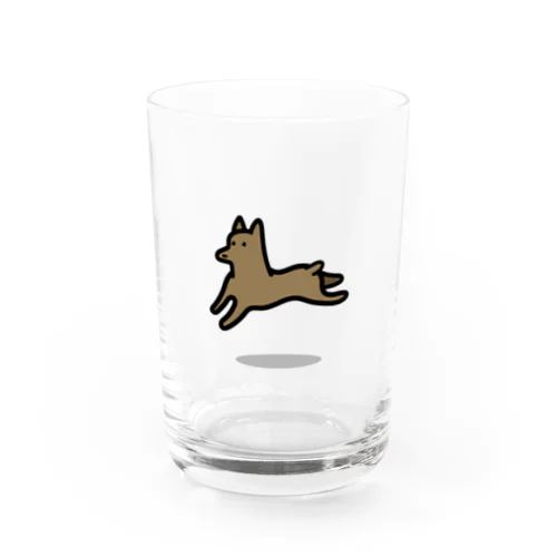 おりこう犬サリー Water Glass