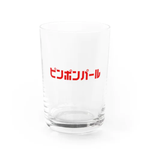 ピンポンパール　グッズ Water Glass