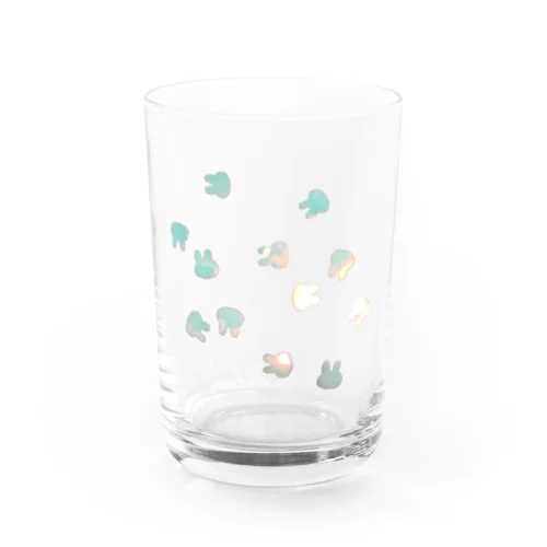 フラッシュうさぎ Water Glass