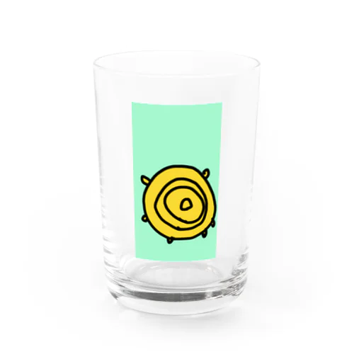 バームクーヘンになるねこです Water Glass