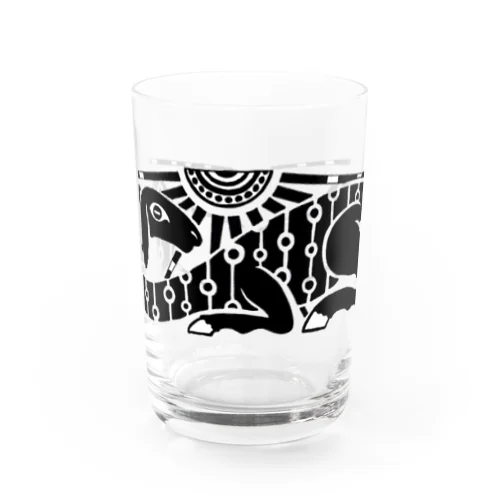 「羊と太陽」 Water Glass