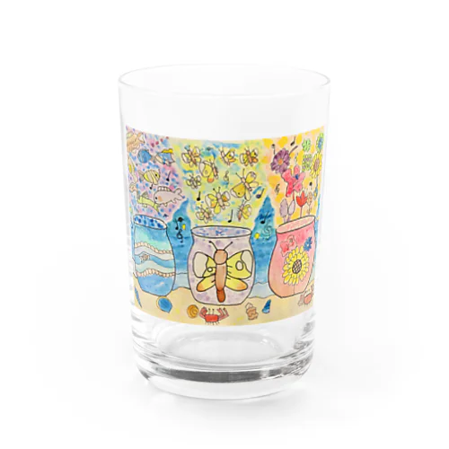 壺から綺麗な煙が上がって Water Glass