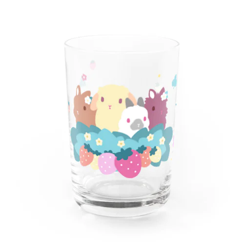 イチゴたべ隊 Water Glass