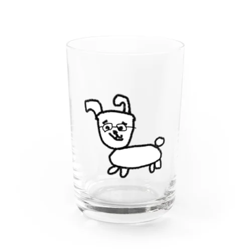 陰キャうさぎ パーカー２ Water Glass