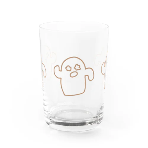 はにわトリオ Water Glass