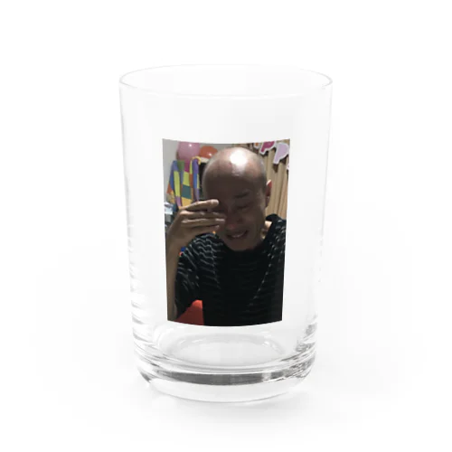 本物の坊主 Water Glass