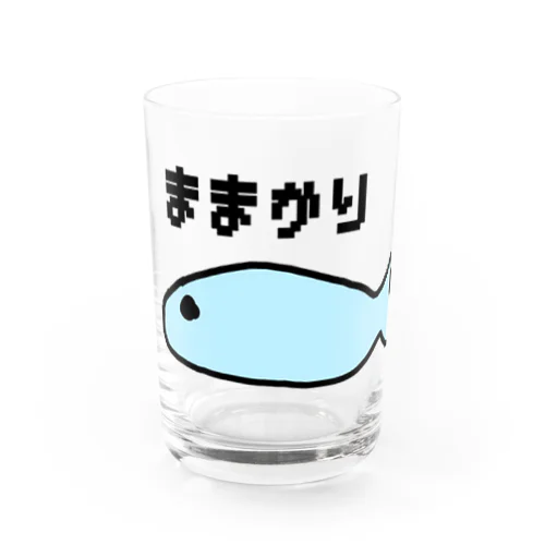 ままかり Water Glass