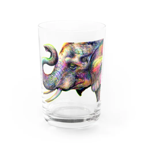 アフリカゾウ Water Glass