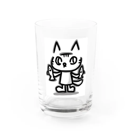 おさかなたべる？ Water Glass