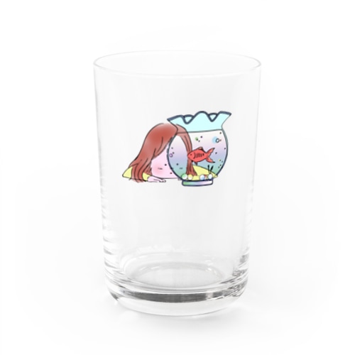 金魚鉢と女の子 Water Glass