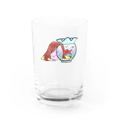 金魚鉢と女の子 Water Glass