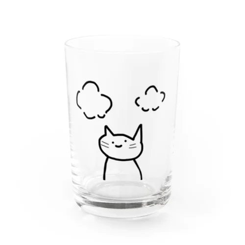 うーねこと雲 Water Glass